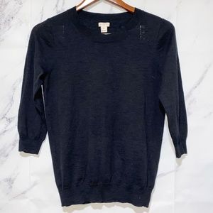 J. Crew 3/4 Sleeve Sweater